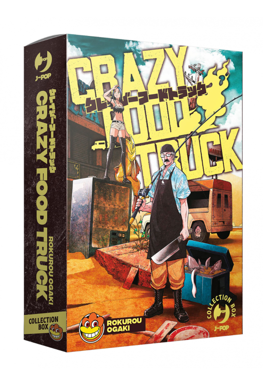 CRAZY FOOD TRUCK - COFANETTO (vol. 1-3) italiano J-POP