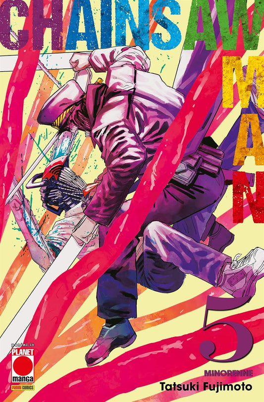 Chainsaw Man vol. 5 italiano planet manga