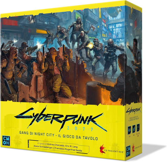 Cyberpunk 2077 gioco da tavolo GANG DI NIGHT CITY Italia