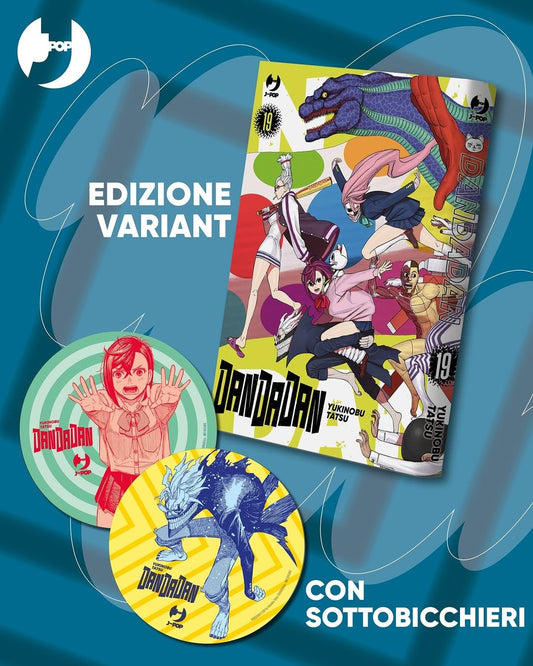 DANDADAN vol. 19 Variant Con Sottobicchieri Italiano Italia