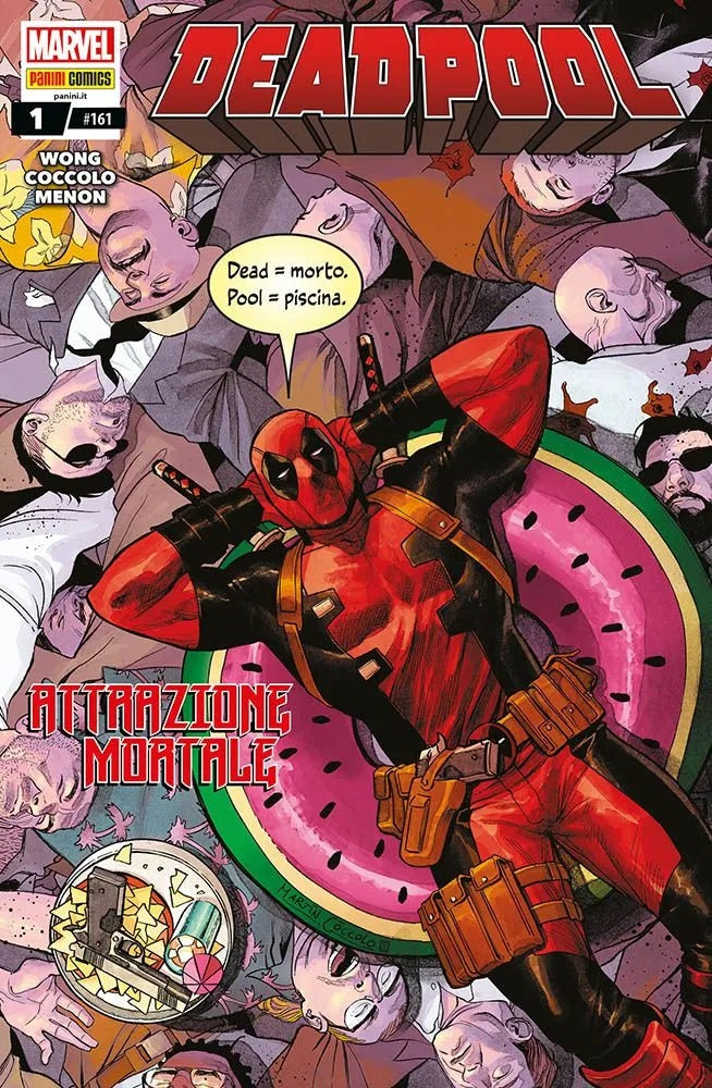 Deadpool 1 Deadpool 161 italiano panini comics