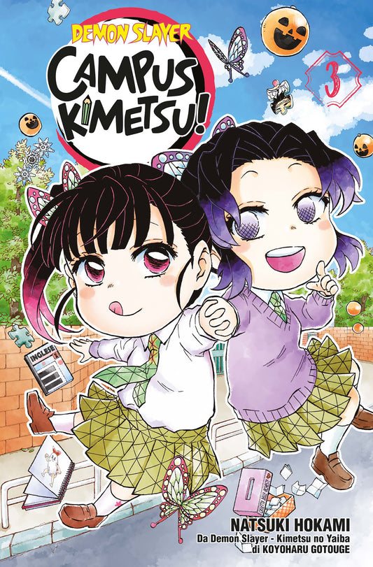 Demon Slayer Campus Kimetsu vol. 3 italiano star comics