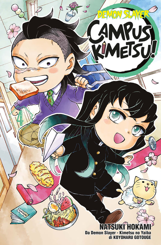 Demon Slayer Campus Kimetsu vol. 4 italiano star comics