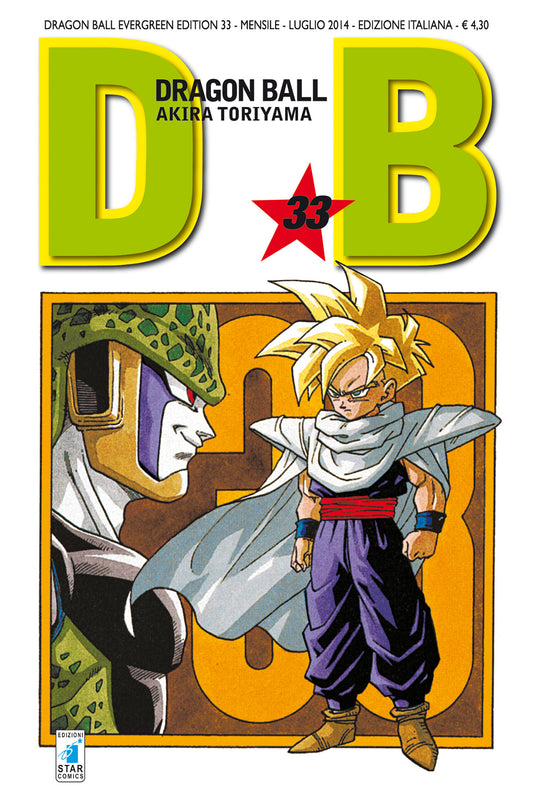 Dragon Ball Evergreen Edition vol. 33 italiano star comics