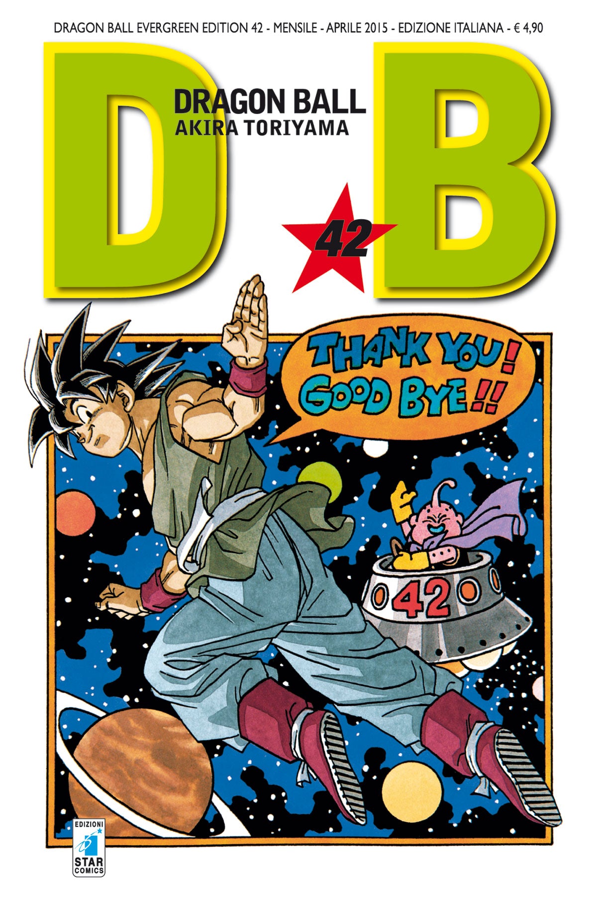Dragon Ball Evergreen Edition vol. 42 italiano star comics