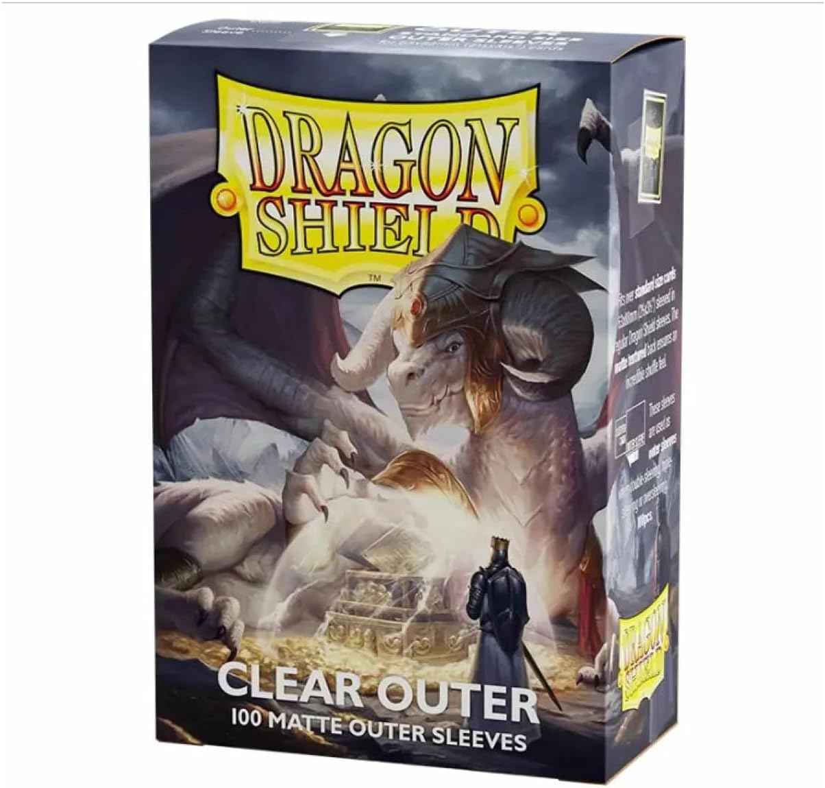 Dragon Shield Outer Sleeves - Standard Size - Clear (100 Sleeves) italia