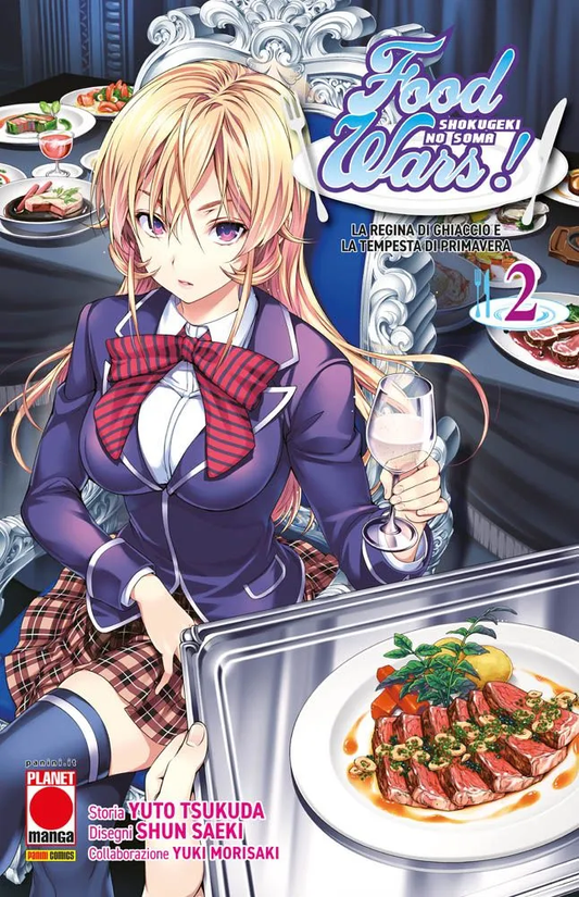 Food Wars vol. 2 italiano planet manga