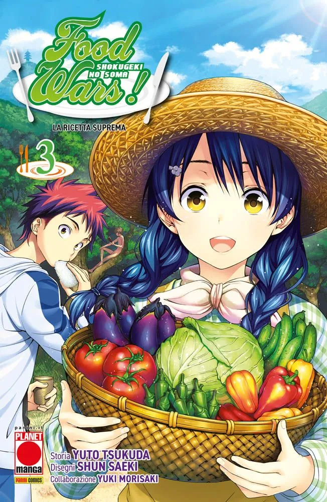 Food Wars vol. 3 italiano planet manga