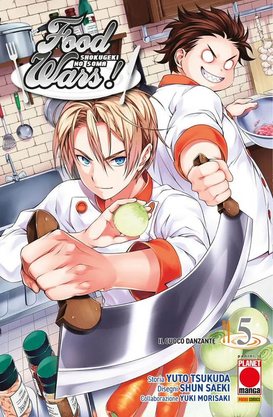 Food Wars vol. 5 italiano planet manga