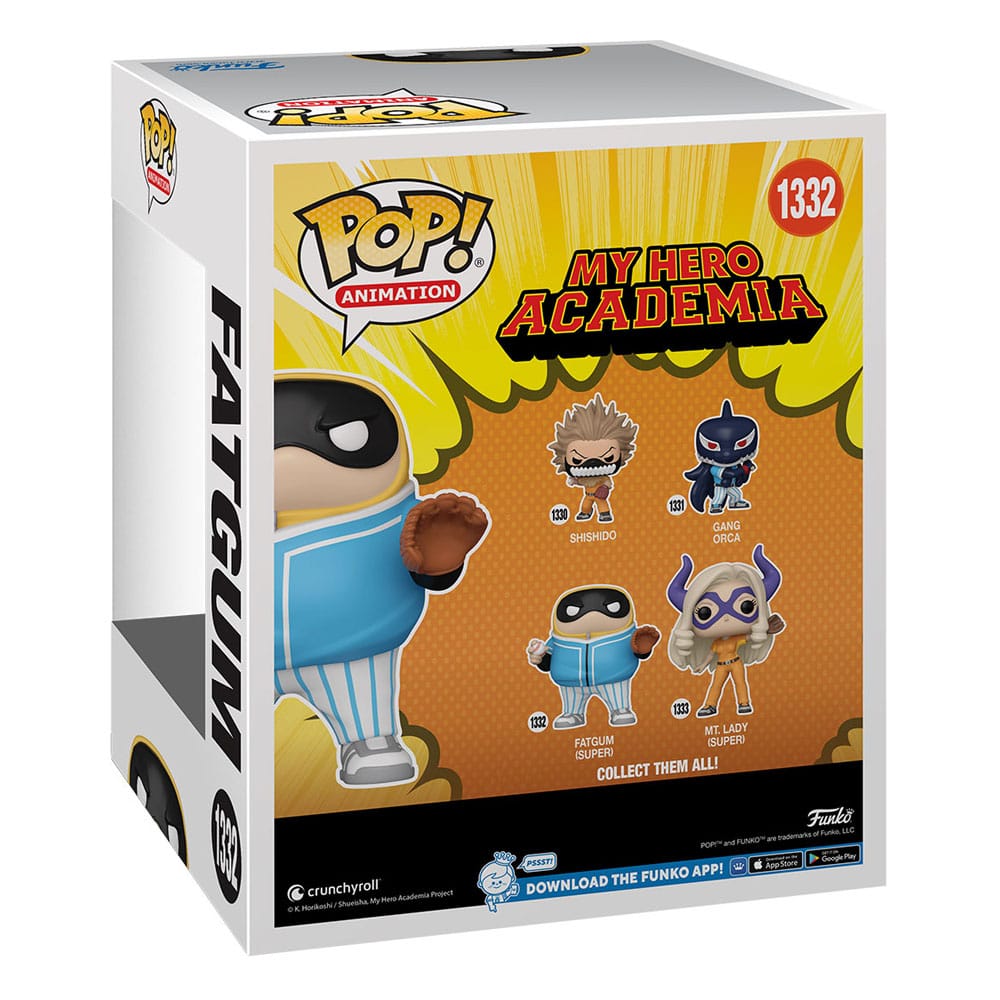 Funko Pop! Fatgum (Baseball) - My Hero Academia 1332 retro