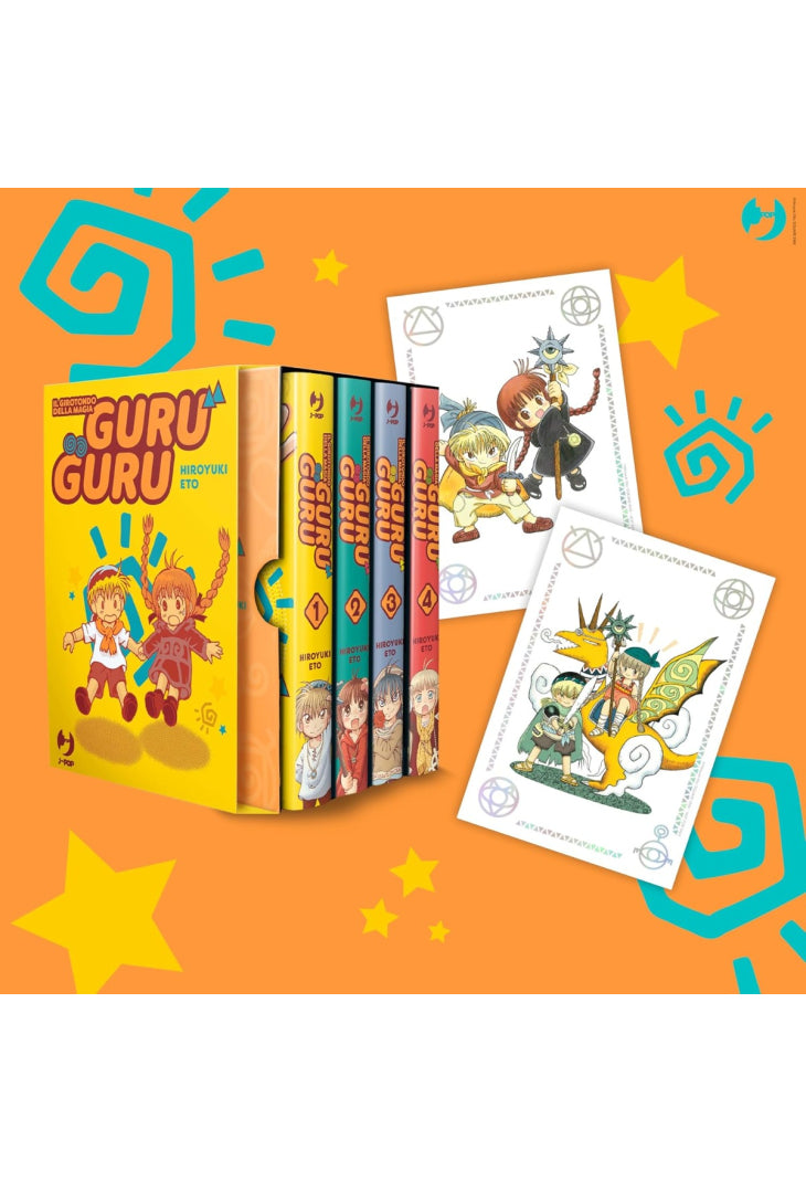 GuruGuru - il girotondo della magia BOX 1 (Vol. 1-4) italiano J-POP