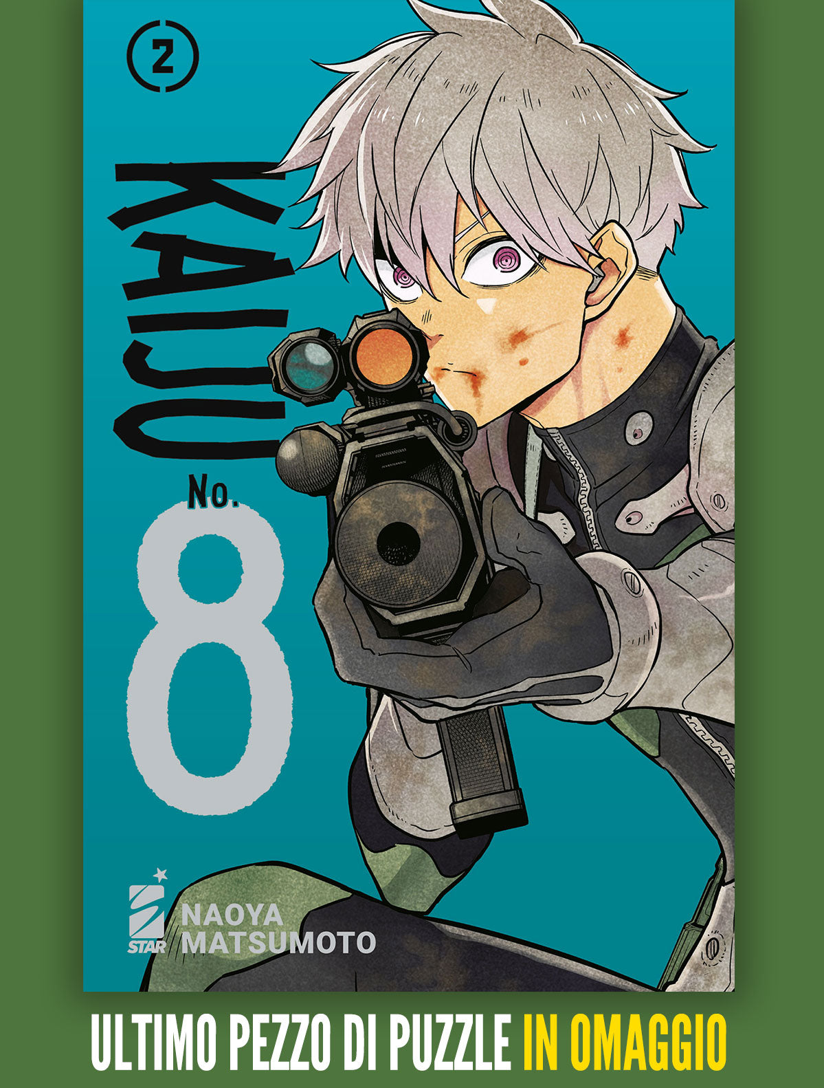 Kaiju No. 8 vol. 2 italiano star comics
