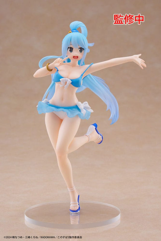 KonoSuba: God's Blessing on This Wonderful World! 3 Coreful PVC Statue Aqua Swimwear italia