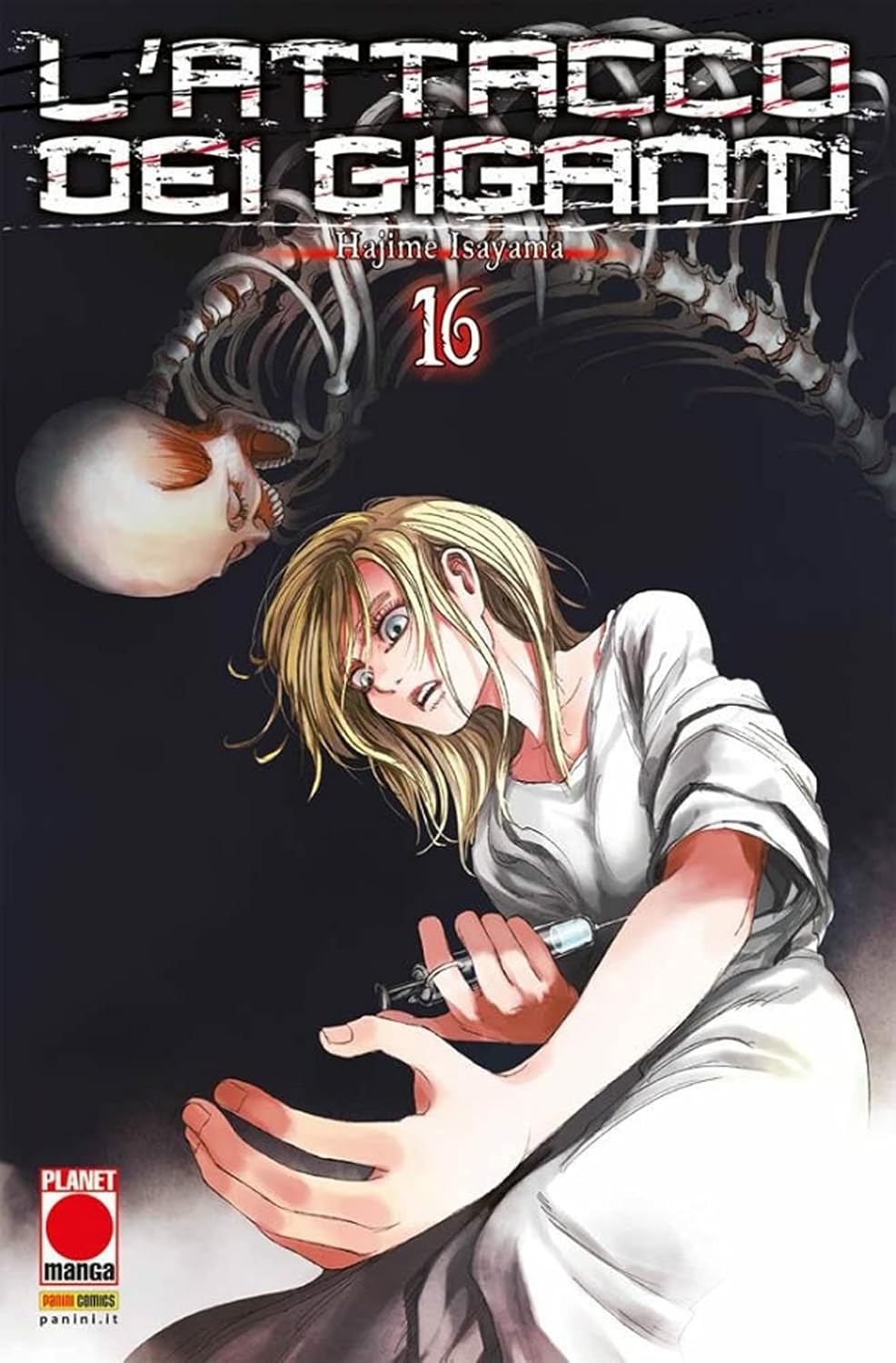 L'Attacco dei Giganti vol. 16 italiano planet manga