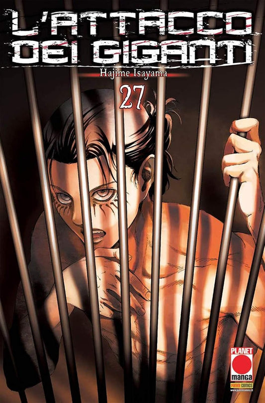 L'Attacco dei Giganti vol. 27 italiano planet manga