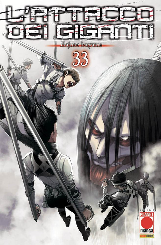 L'Attacco dei Giganti vol. 33 italiano planet manga