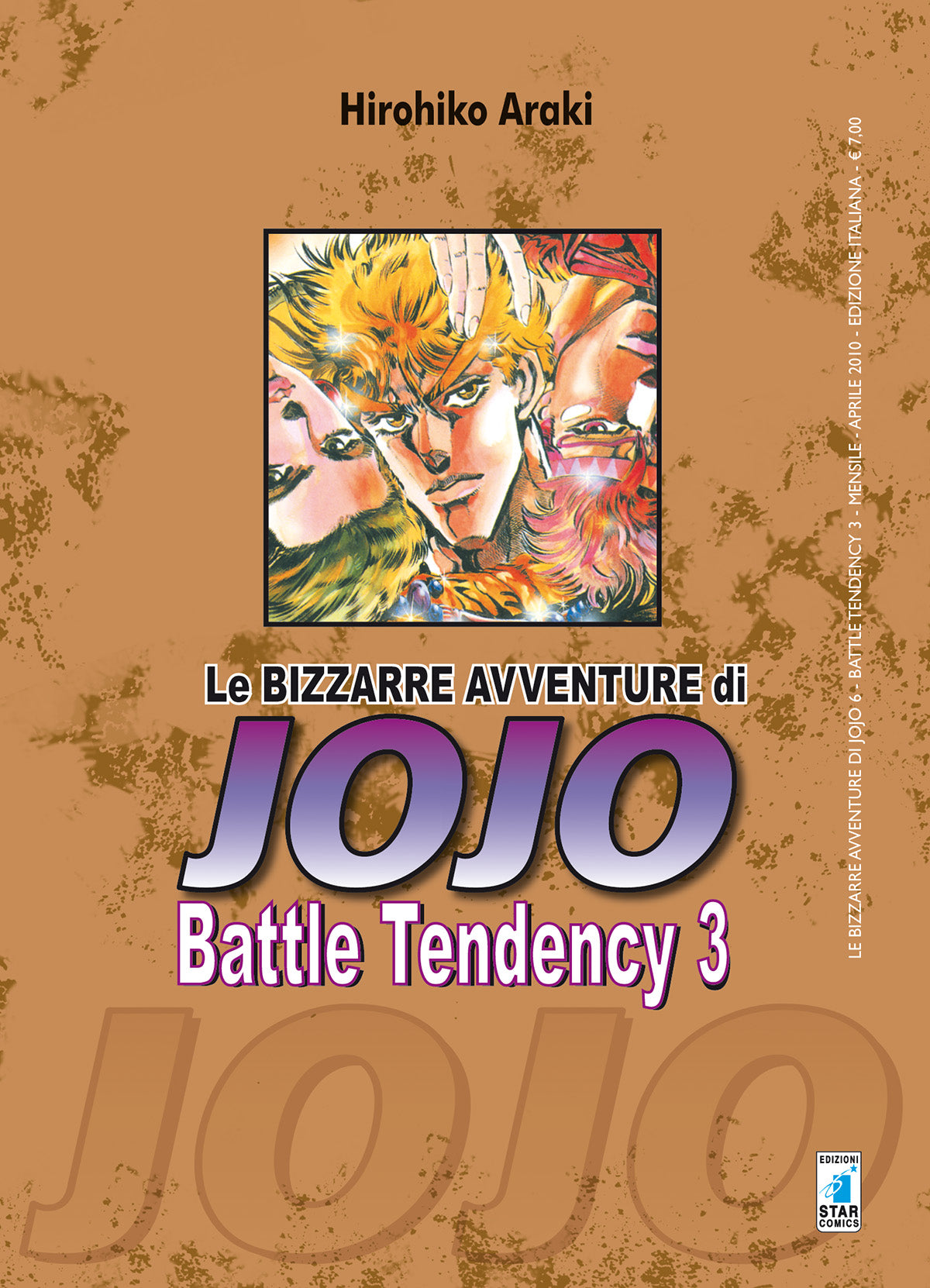 Le bizzarre avventure di jojo - Battle Tendency vol. 3 italiano star comics