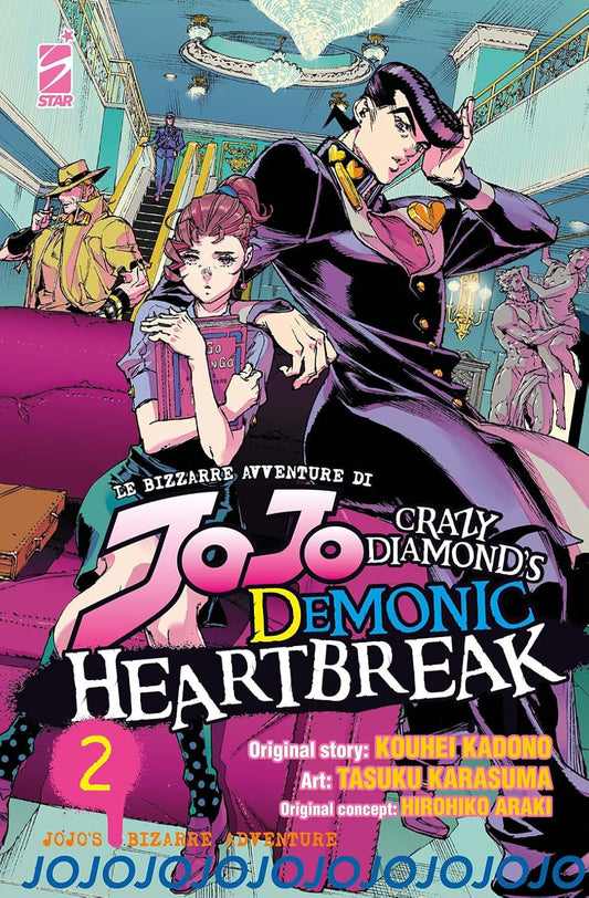 Le bizzarre avventure di jojo: crazy diamond's demonic heartbreak vol. 2 italiano Star comics