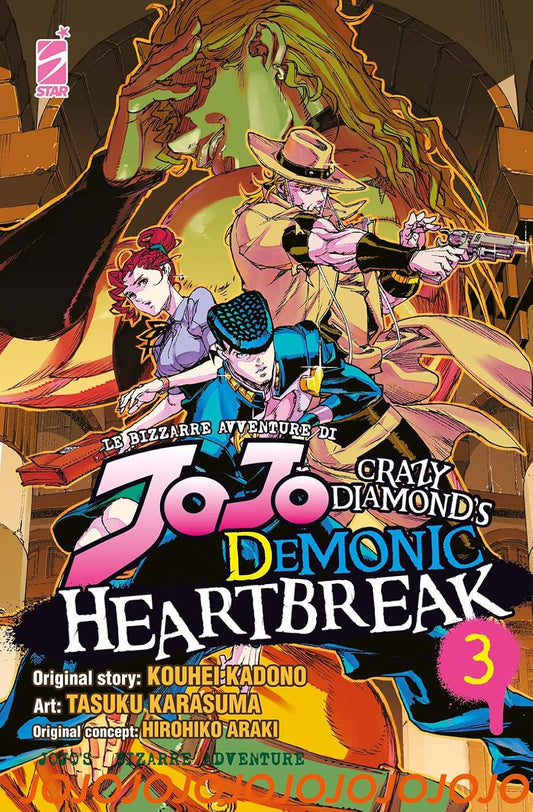 Le bizzarre avventure di jojo: crazy diamond's demonic heartbreak vol. 3 italiano Star Comics