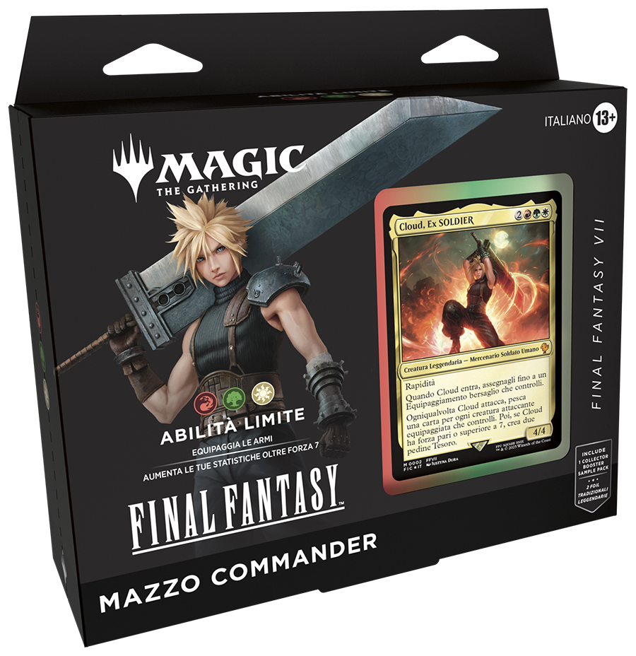 MTG Mazzo Commander - Final Fantasy VII - Abilità Limite (ITA)