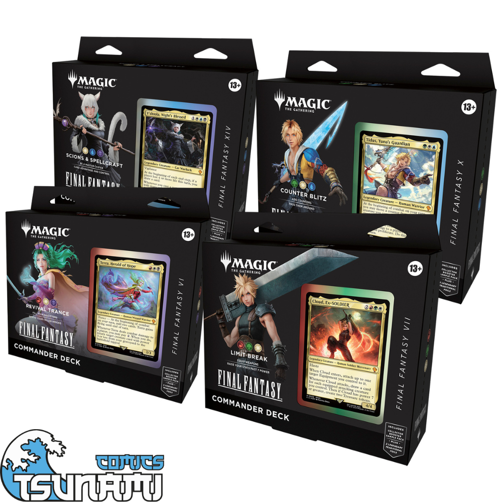 MTG Box Commander Deck - Final Fantasy (4 MAZZI) - Ita Pre-ordine