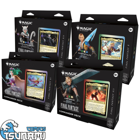 MTG Box Commander Deck - Final Fantasy (4 MAZZI) - Ita Pre-ordine