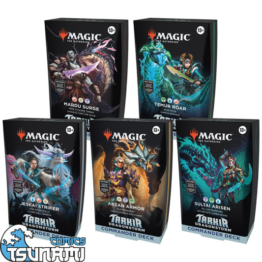 MTG Mazzi Commander Tarkir Dragonstorm (5 MAZZI) - italiano