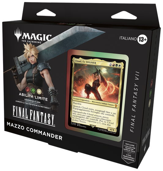 MTG Mazzo Commander - Final Fantasy VII - Abilità Limite (ITA) Italia