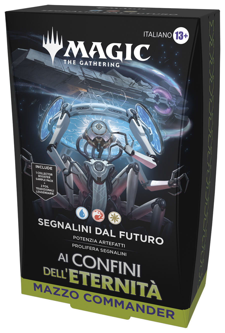 Mazzo Commander di Ai Confini dell'Eternità di Magic: The Gathering - Segnalini dal Futuro Italia