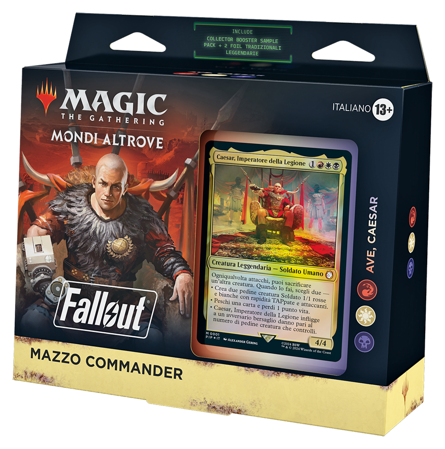Mazzo Commander di Magic: The Gathering - Fallout - Ave, Cesare (versione inglese) Italia