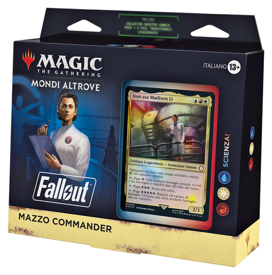 Mazzo Commander di Magic: The Gathering - Fallout - Scienza! (versione inglese) Italia