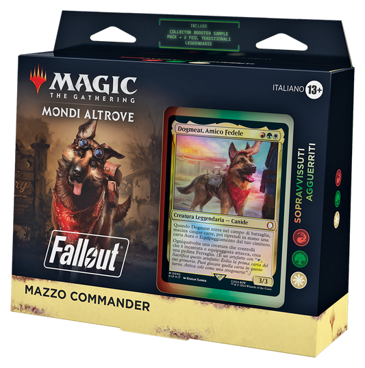 Mazzo Commander di Magic: The Gathering - Fallout - Sopravvissuti Agguerriti (versione inglese) Italia