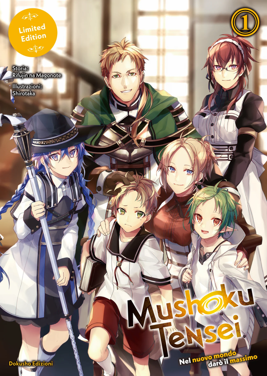 Mushoku Tensei - Nel nuovo mondo darò il massimo -, Vol. 1 – LIMITED EDITION italiano italia tsunami comics