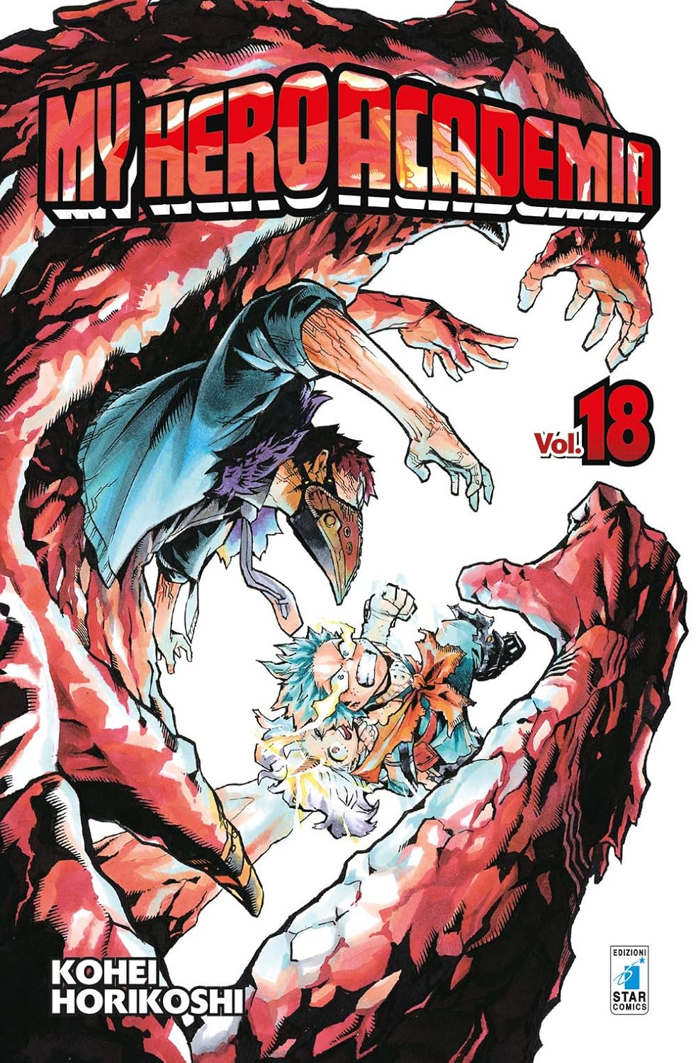 My Hero Academia vol. 18 italiano star comics
