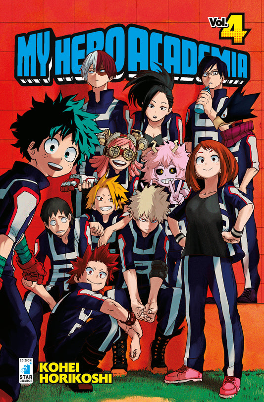 My Hero Academia vol. 4 italiano star comics