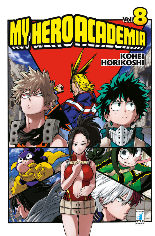 My Hero Academia vol. 8 italiano star comics