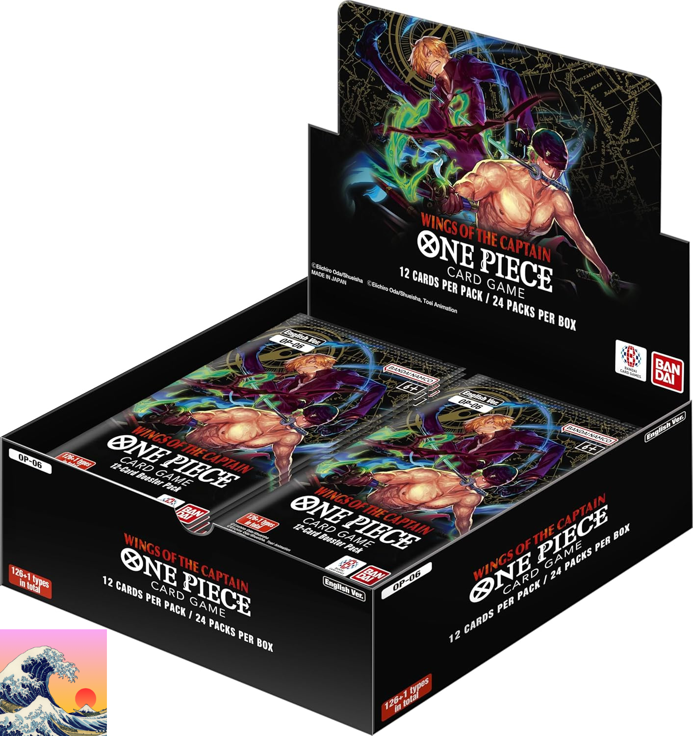 One Piece Card Game - Wings of the Captain OP-06 - Box da 24 Buste (ENG)