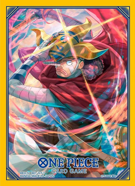 One Piece Card Game Official Sleeves 9 Sogeking italia