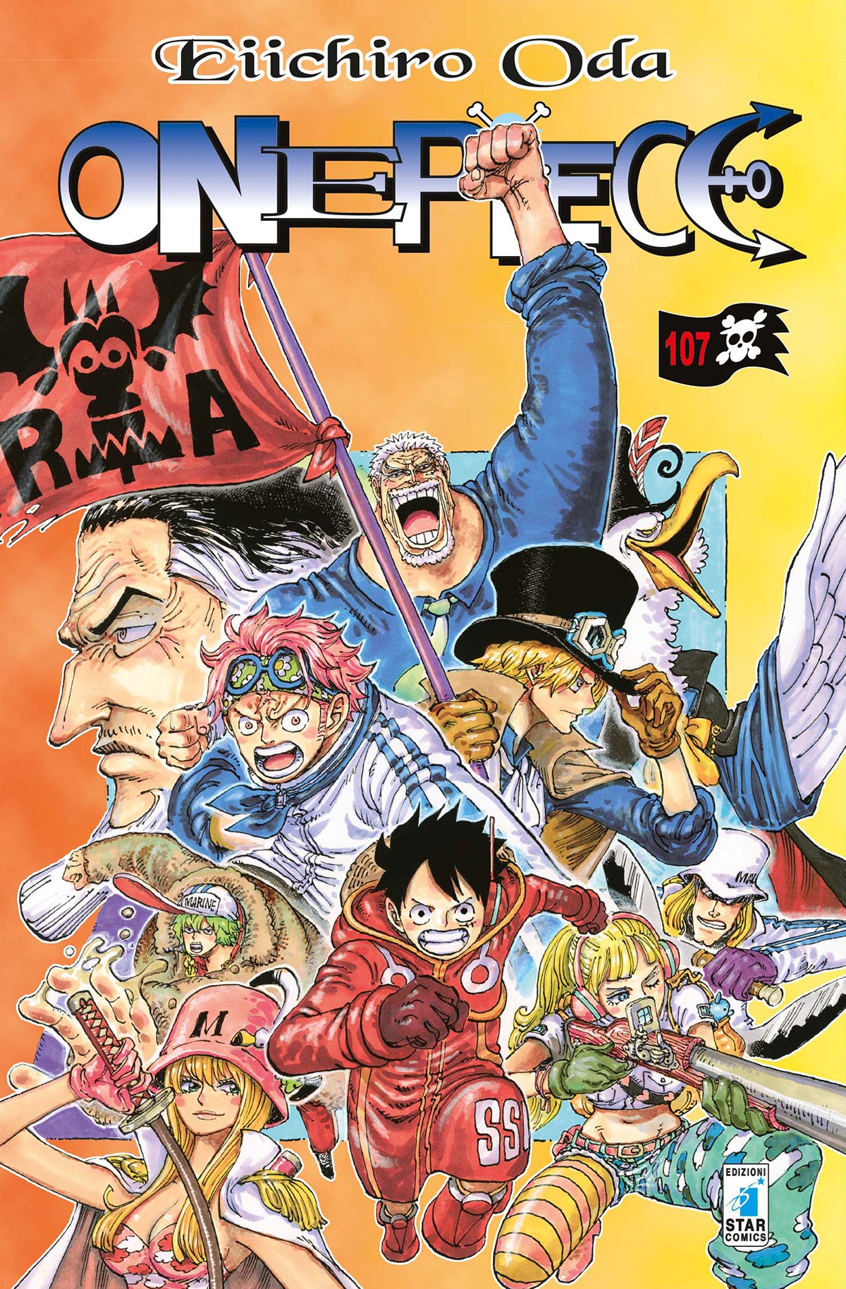 One Piece Vol. 107 italiano star comics