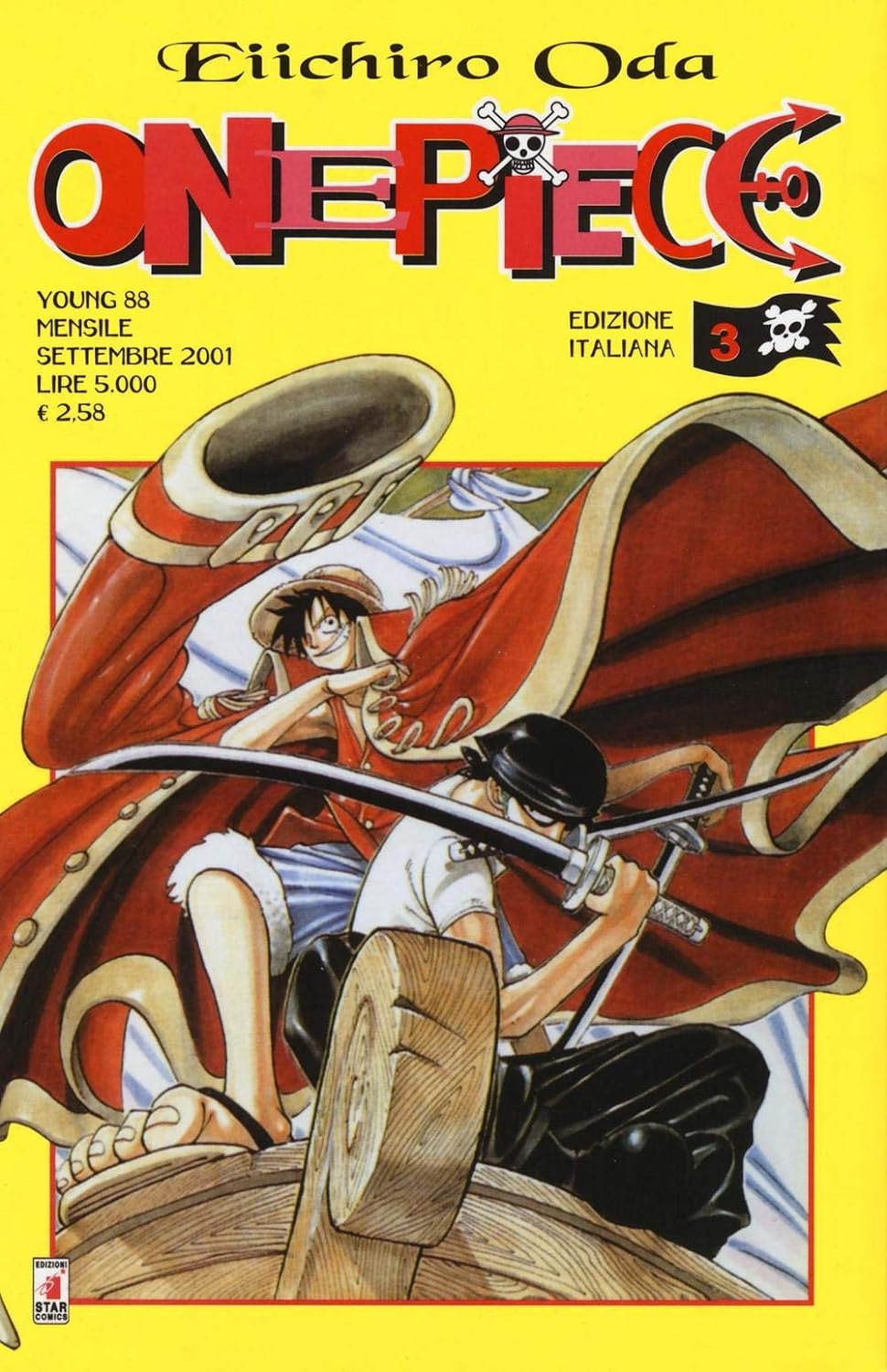 One Piece Vol. 3 italiano star comics