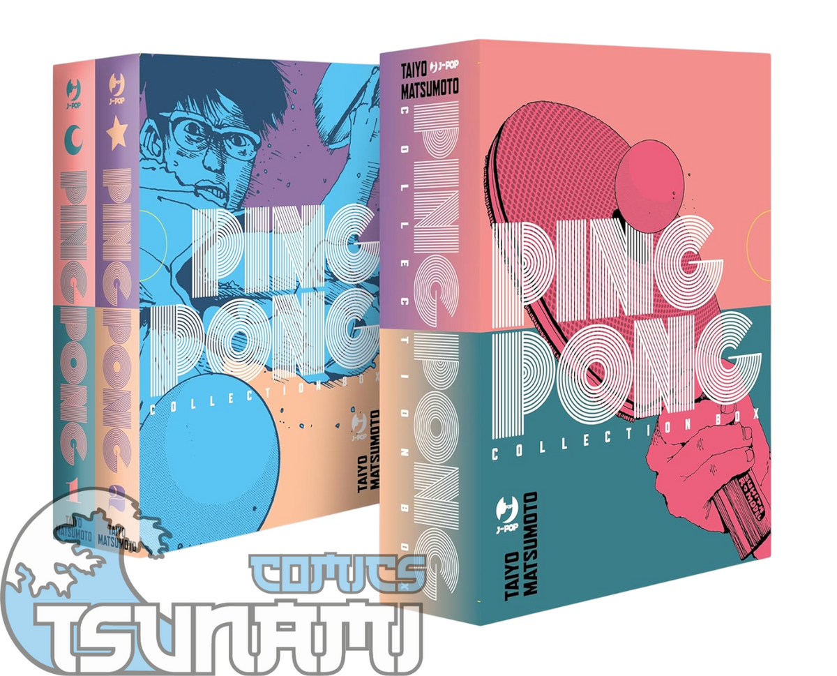 Ping Pong Cofanetto (vol. 1-2) italiano J-POP