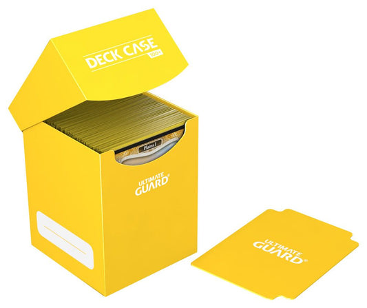 Porta Mazzo Ultimate Guard 100+ Carte Giallo italia