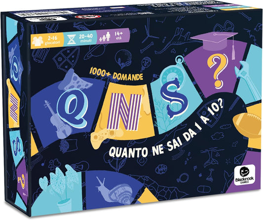 QNS? Quanto ne sai da 1 a 10? Gioco da Tavolo Italiano Italia