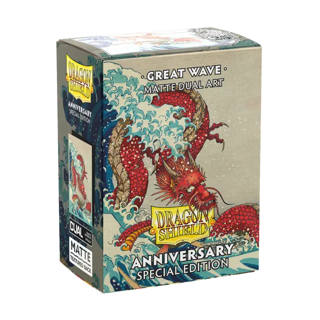 Standard - Dual Matte Art - Great Wave (100 Bustine) - Dragon Shield italia