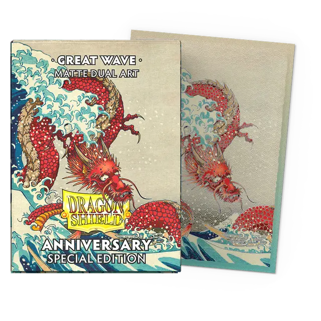 Standard - Dual Matte Art - Great Wave (100 Bustine) - Dragon Shield italia 