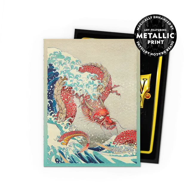 Standard - Dual Matte Art - Great Wave (100 Bustine) - Dragon Shield italia