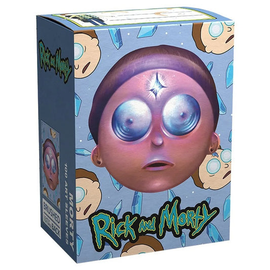 Standard Sleeves - Dragon Shield - Brushed Art Morty italiano