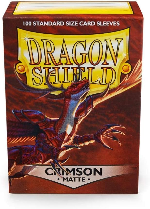 Standard Sleeves - Dragon Shield - Crimson italia