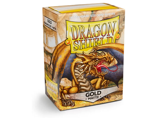 Standard Sleeves - Dragon Shield - Gold italia
