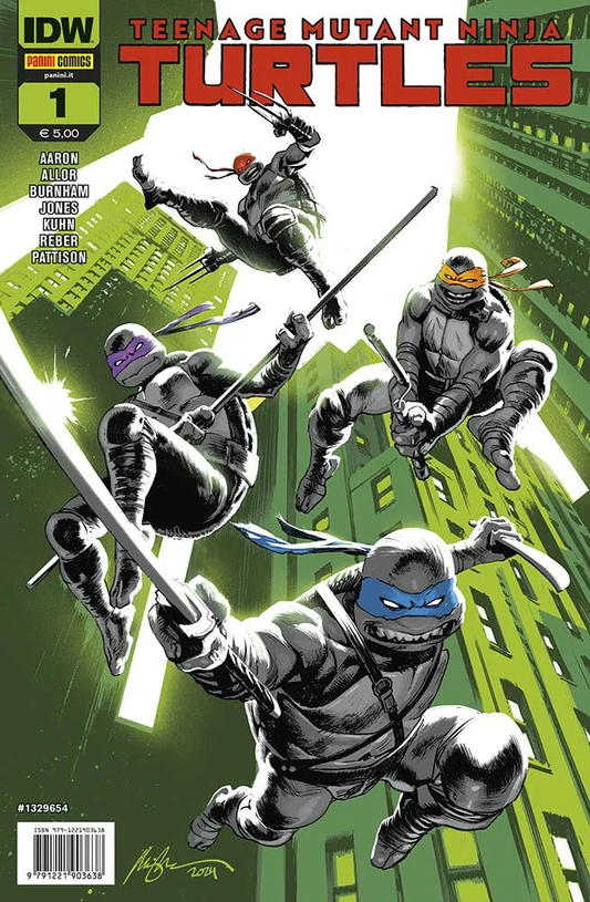 Teenage Mutant Ninja Turtles 1 italiano panini comics